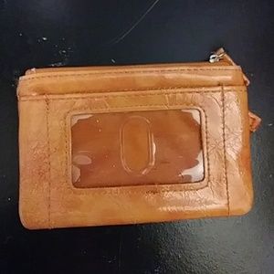 Orange pocket wallet